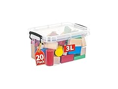 Cetomo Storage Box 3L Clear 20pk