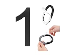 Number 1 8.5 Inch House Numbers Self-adhesive