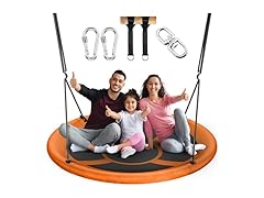 Everyfun 43" Saucer Tree Swing for Kids Adult