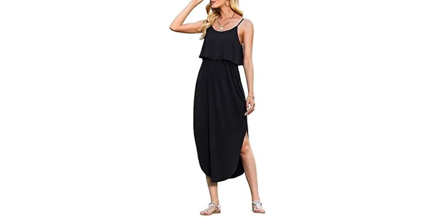 Women's Adjustable Split Summer Dress