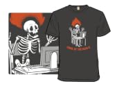 Panic at The Desk-o Skeleton