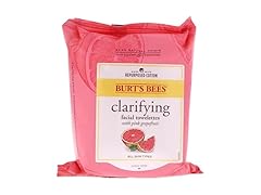 Burts Cleasing Towel Pink Grapefruit 30ct