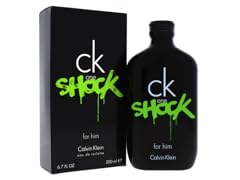Ck One Shock Men Calvin Klein EDT Spray 6.7 oz.
