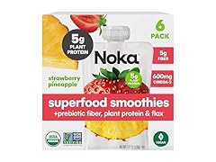 6CT Noka Superfood Fruit Smoothie Pouches