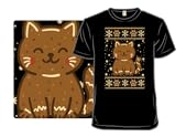 Gingerbread Cat Sweater