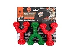 AKC Training Beef Scented Spiky Wishbone Dog Chew