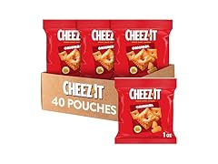 40Pk Cheez-It Cheese Crackers,Baked Snack Crackers