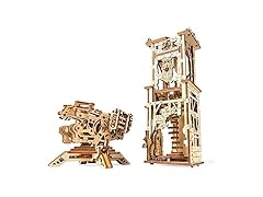 UGEARS Archballista and Tower Wooden 3D