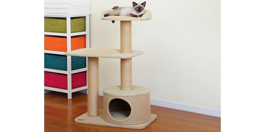 Piller Paper & Jute 3 Level Condo