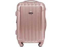 kensie Alma Hardside 20" Rose Gold Carry-On