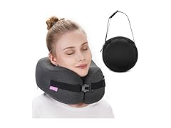 CSJT Memory Foam Travel Pillow