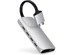 Satechi USB-C Dual Multimedia Adapter with Dual 4K HDMI