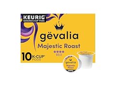 10Ct Gevalia Majestic Roast Bold Roast KCups