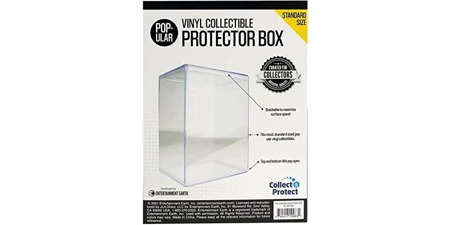 Stackable Interlocking Vinyl Cases