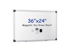 VUSIGN Magnetic Whiteboard 36"x24"