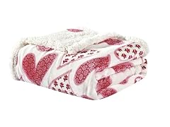 Noble House Scarlett Sherpa Throw