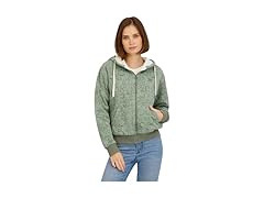 Billabong Womens Full Zip Sherpa Lined Jacket