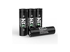 KBT 4Pack 3.2V 650mAh LiFePo4 Batteries
