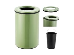 OUTLANE 10.6 Gal/40L Round Kitchen Trash Can
