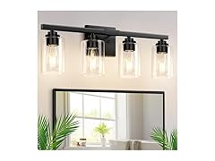 VerRon 4-Light Bathroom Light Fixtures, 27"