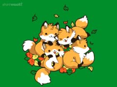 Playful Foxes Zip Hoodie