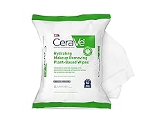 CeraVe Makeup Remover Wipes Plant Based 25ct