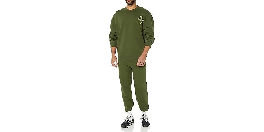 Azamon Essentials Amazon Essentials Men Oversized-Fit Sweatshirt