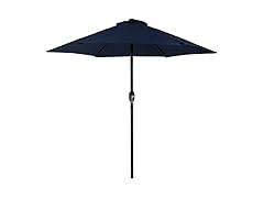 Sunnydaze Blue 7.5' Aluminum Patio Umbrella