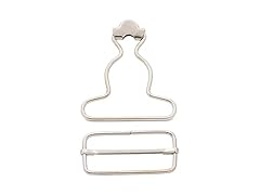 Amanaote 1.5" Inside Bottom Size Silvery