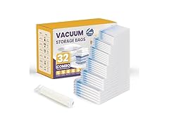 YSSOA 32 Pack Vacuum Storage Bags