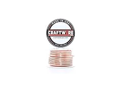 Copper Wire Round, Dead Soft, 18', 5OZ 12 Gauge