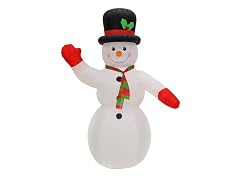 National Tree Company 8 ft. Inflatable Prelit Snowman, Plug-In