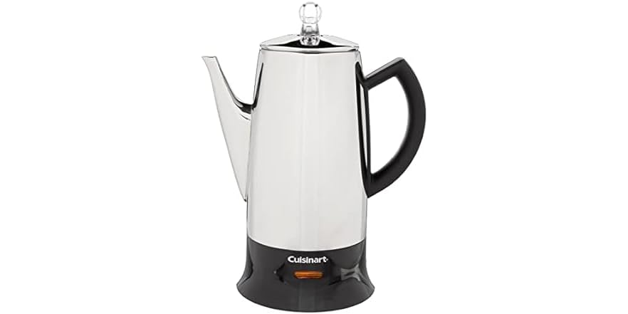 Cuisinart PRC-12FR Classic Stainless Percolator, Stainless Steel