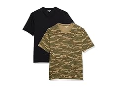 Mens ShortSleeve VNeck Tee 2Pk