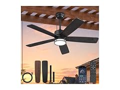 Fanbulous 46" Outdoor Ceiling Fan Black