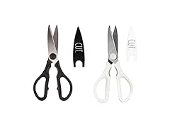 Rae Dunn Kitchen Scissors- Multi 2 Pack)