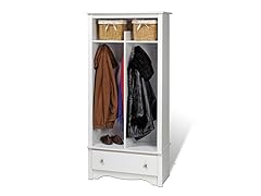 White Entryway Organizer
