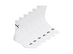 PUMA Men's 12-Pairs High Quarter Crews