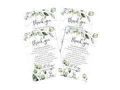 200 Pieces Wedding Thank You Cards
