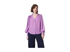DEE OCLEPPO Women (L) DO Jane Long Button Blouse