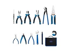 mshandto Pliers Tool Set, 12Pcs