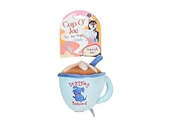 Bow Wow Squeaky Plush Dog Toys – Coffe Cup