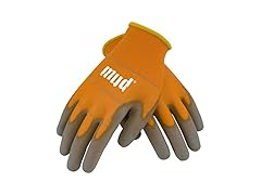 MUD 028O  Polyurethane Coating Gloves, Orange