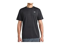 Reebok Mens (XL) Lightning SS Tee Black Heather