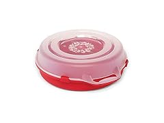 HOMZ Holiday Wreath Plastic Storage Box