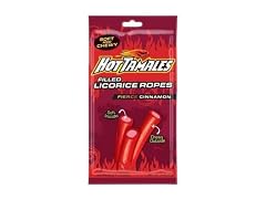 Hot Tamales Filled Cinnamon Rope Candy 3 oz. (12PK)