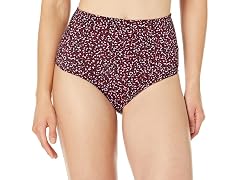 Amazon Essentials Women's High Waist Swim Bottom