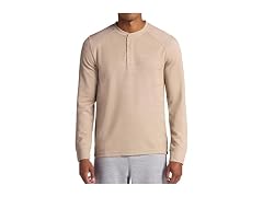 Gaiam Men Cozy & Cool Henley Shirt