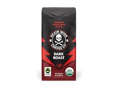 Death Wish Coffee, Organic Dark Roast Whole Bean