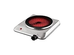 OVENTE Countertop Infrared Single Burner, 1000W